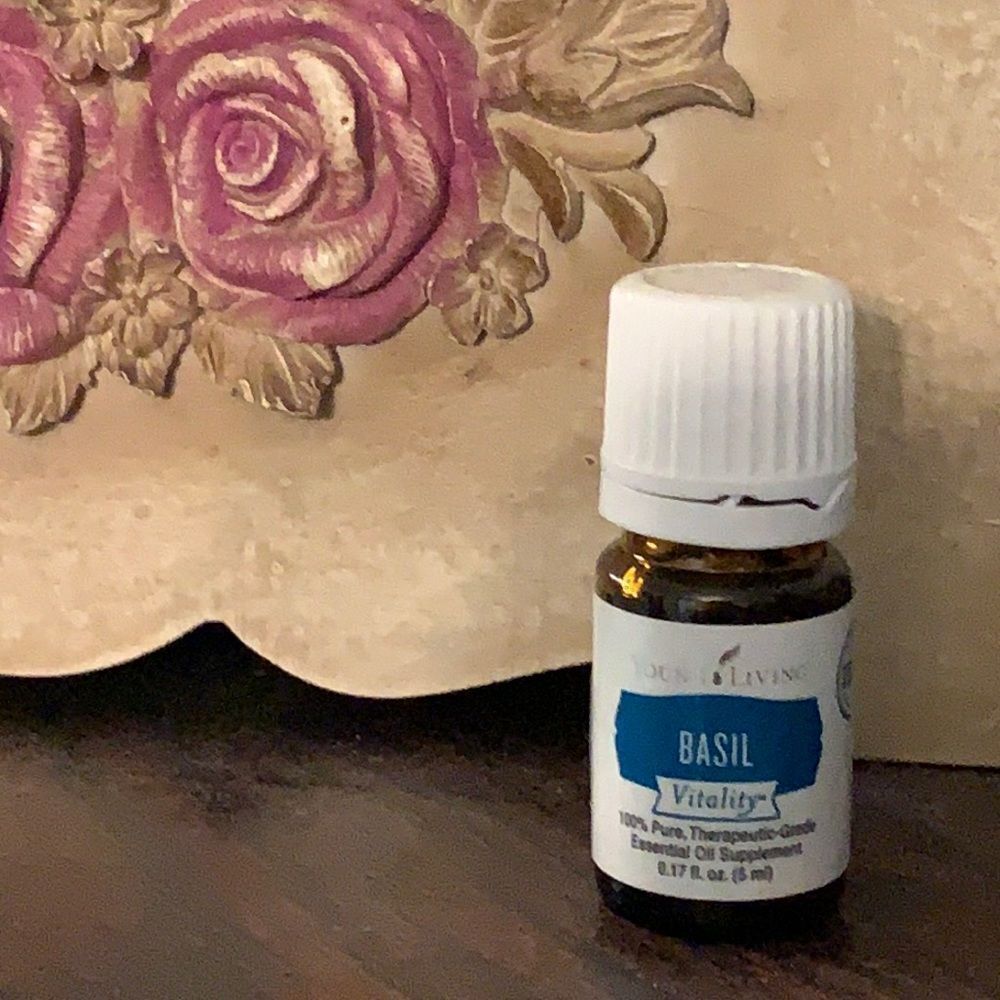 Young Living Basil Essential Oil 5ml New